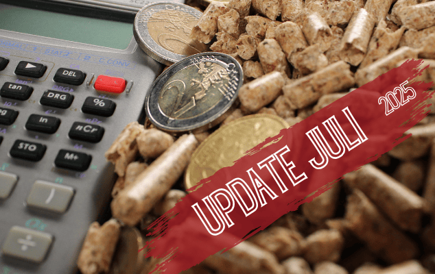 Jetzt Holzpellets sichern – Tiefpreise im Juli 2025 nutzen!