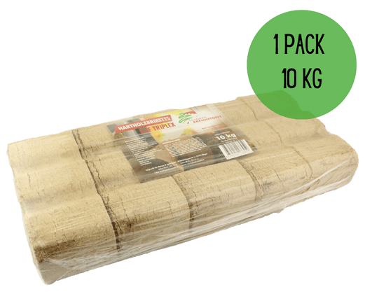 XXL Holzbriketts RUF TRIPLEX - Buche/Eiche - 10kg