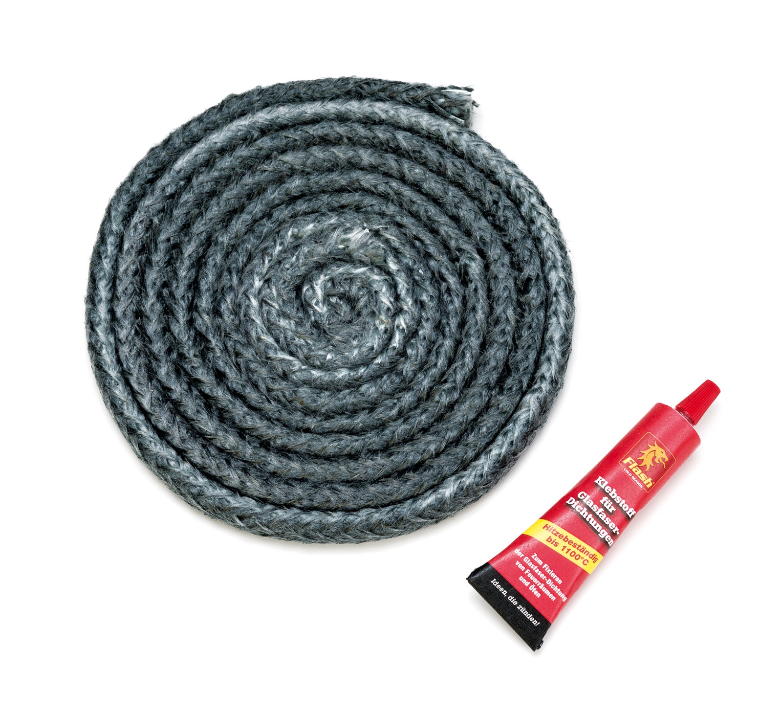 	FLASH Kamin-Glasfaserdichtung Ø10mm