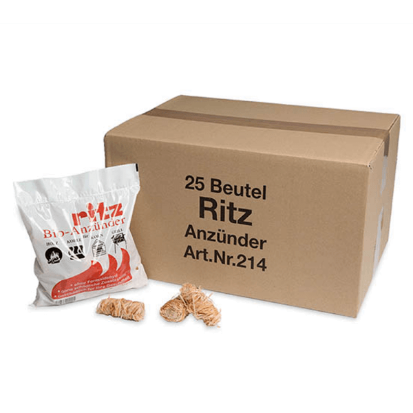 RITZ Holzwolleanzünder 3,5kg Karton