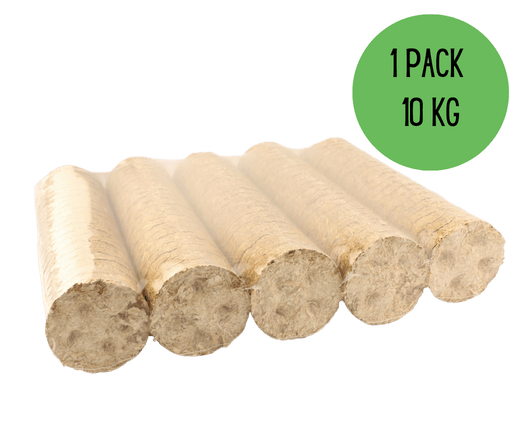 Runde Premium Holzbriketts WEICHHOLZ "BULLY" - 10kg