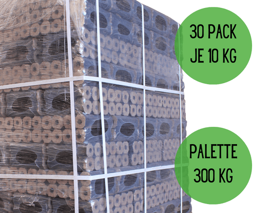 Holzbriketts PINI & KAY Eiche 25cm - 300kg