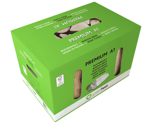11kg Premium Kaminholz Buche 25cm im Karton - 11kg