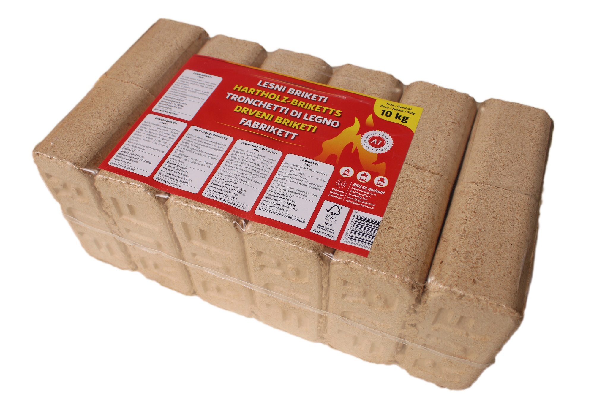 Holzbriketts RUF Hartholz - 960kg
