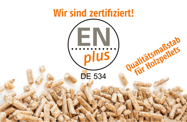 Wir sind ENplus®-zertifiziert !