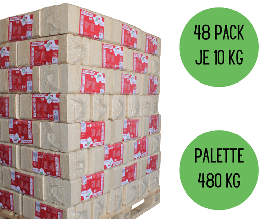 Holzbriketts RUF Weichholz - 480kg Holzbriketts RUF Weichholz - 480kg
