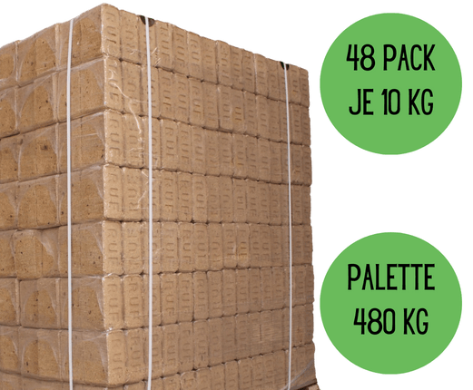 Holzbriketts RUF - Unser Sparfuchs - 480 kg Holzbriketts RUF - Unser Sparfuchs - 480 kg