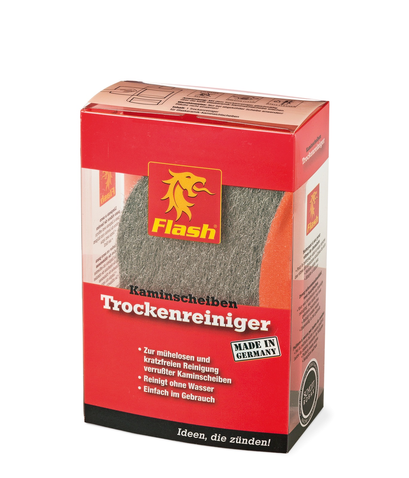 FLASH Kaminglas-Trockenreiniger