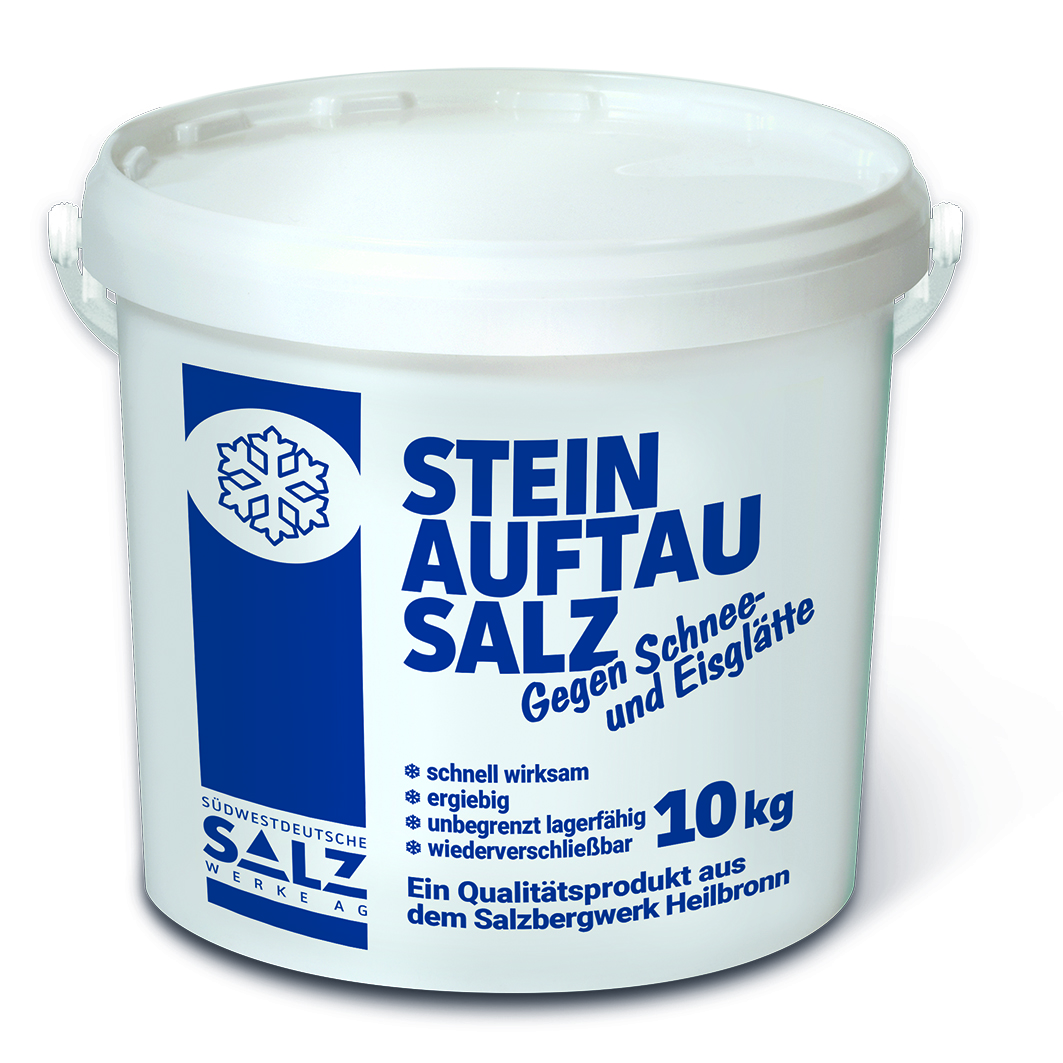 Steinauftausalz im 10kg-Eimer