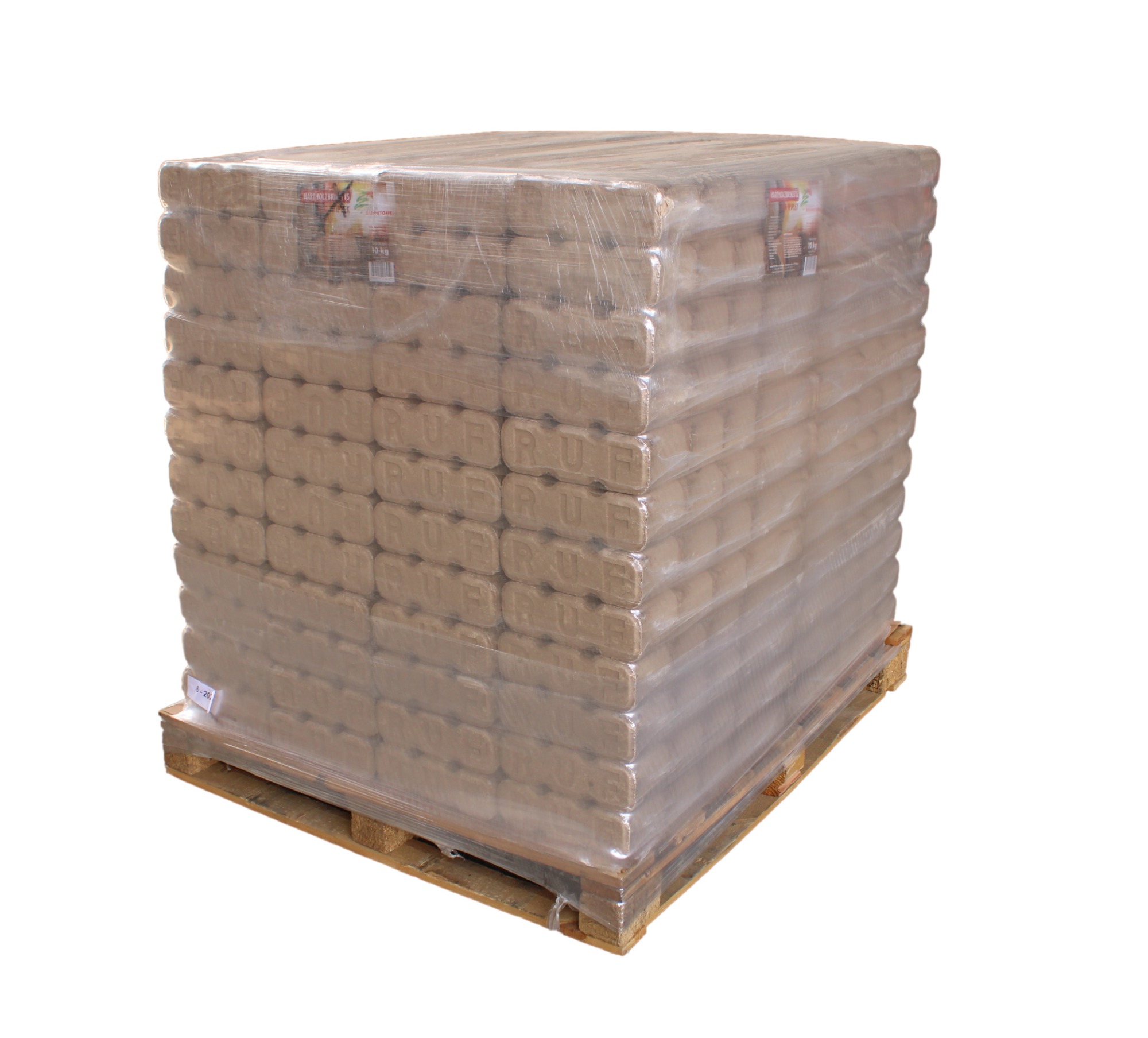 XXL Holzbriketts RUF TRIPLEX - Buche/Eiche - 960kg