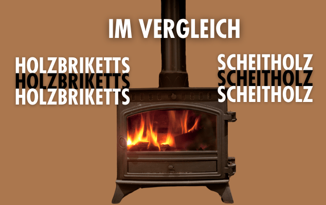 Holzbriketts vs. Brennholz: Was ist die bessere Wahl?