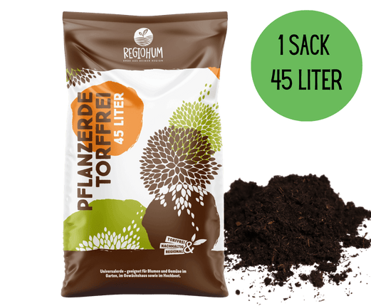 Regiohum Pflanzerde torffrei - 45l Regiohum Pflanzerde torffrei - 45l