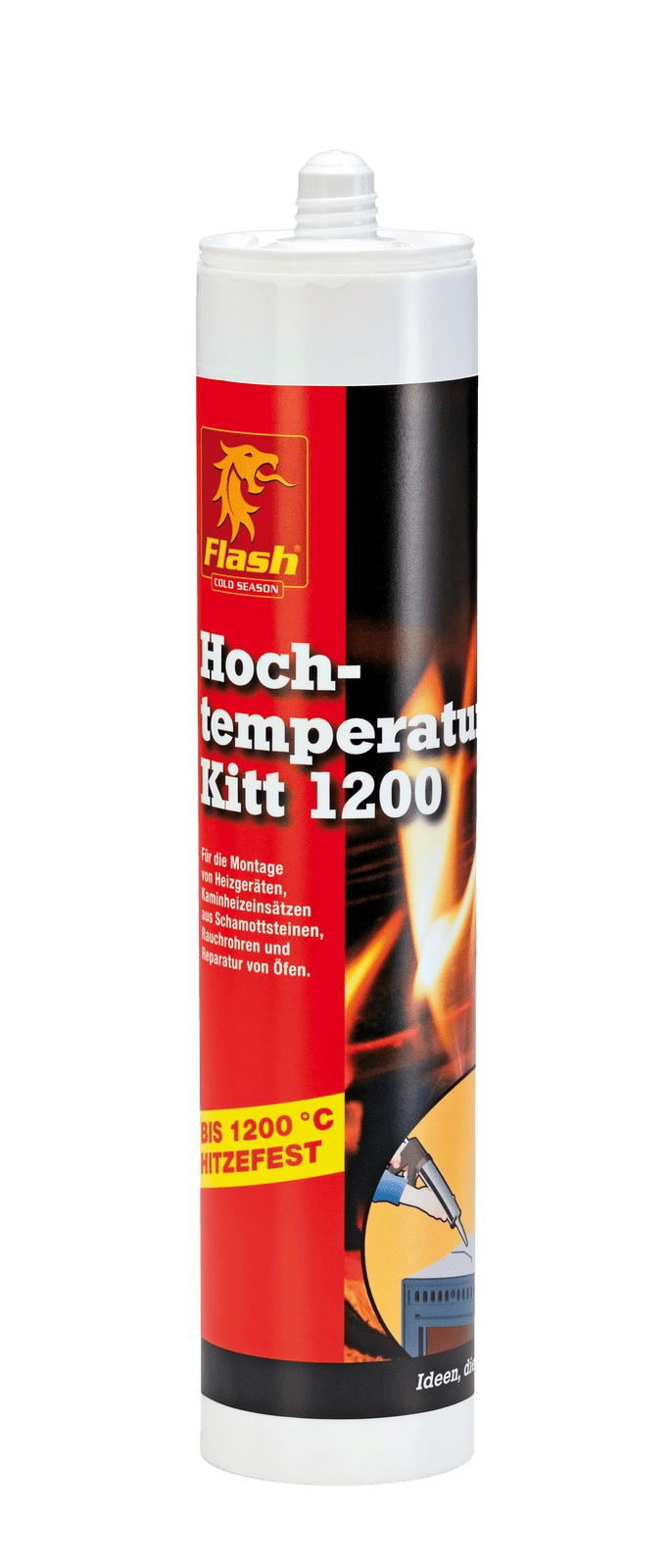 FLASH Kamin-Hochtemperatur Kitt 310ml FLASH Kamin-Hochtemperatur Kitt 310ml