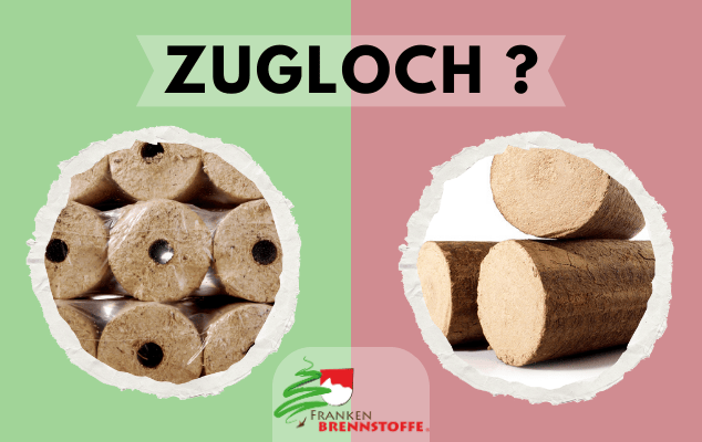Holzbriketts mit Loch – Welche Vorteile bietet das Zugloch?